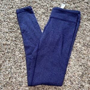 Lululemon Leggings Blue Purple Chevron Print